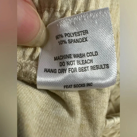 Feat BlanketBlend Move Joggers in Heather Oat Milk size small cream sweat pants - Picture 3 of 10